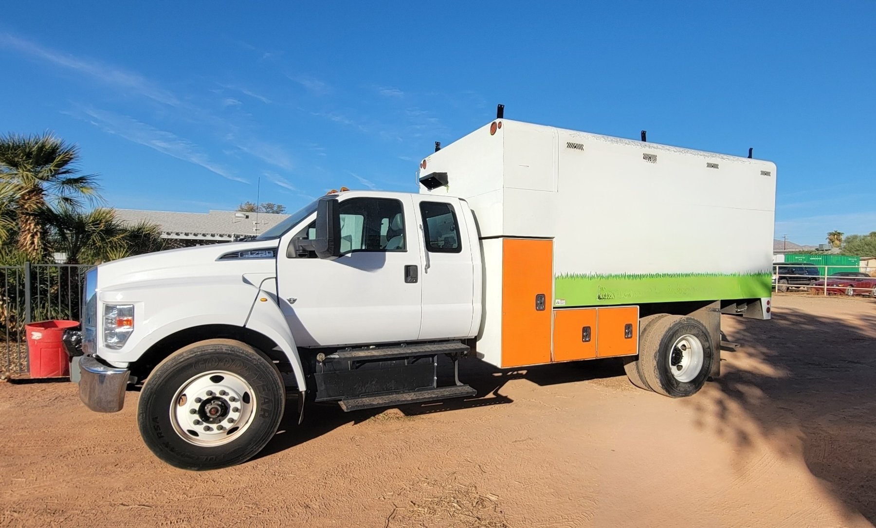 Image for Phoenix, AZ: 2022 F750 Chip Truck, Loader, Stump Grinder, 2022 TOYOTA Corolla