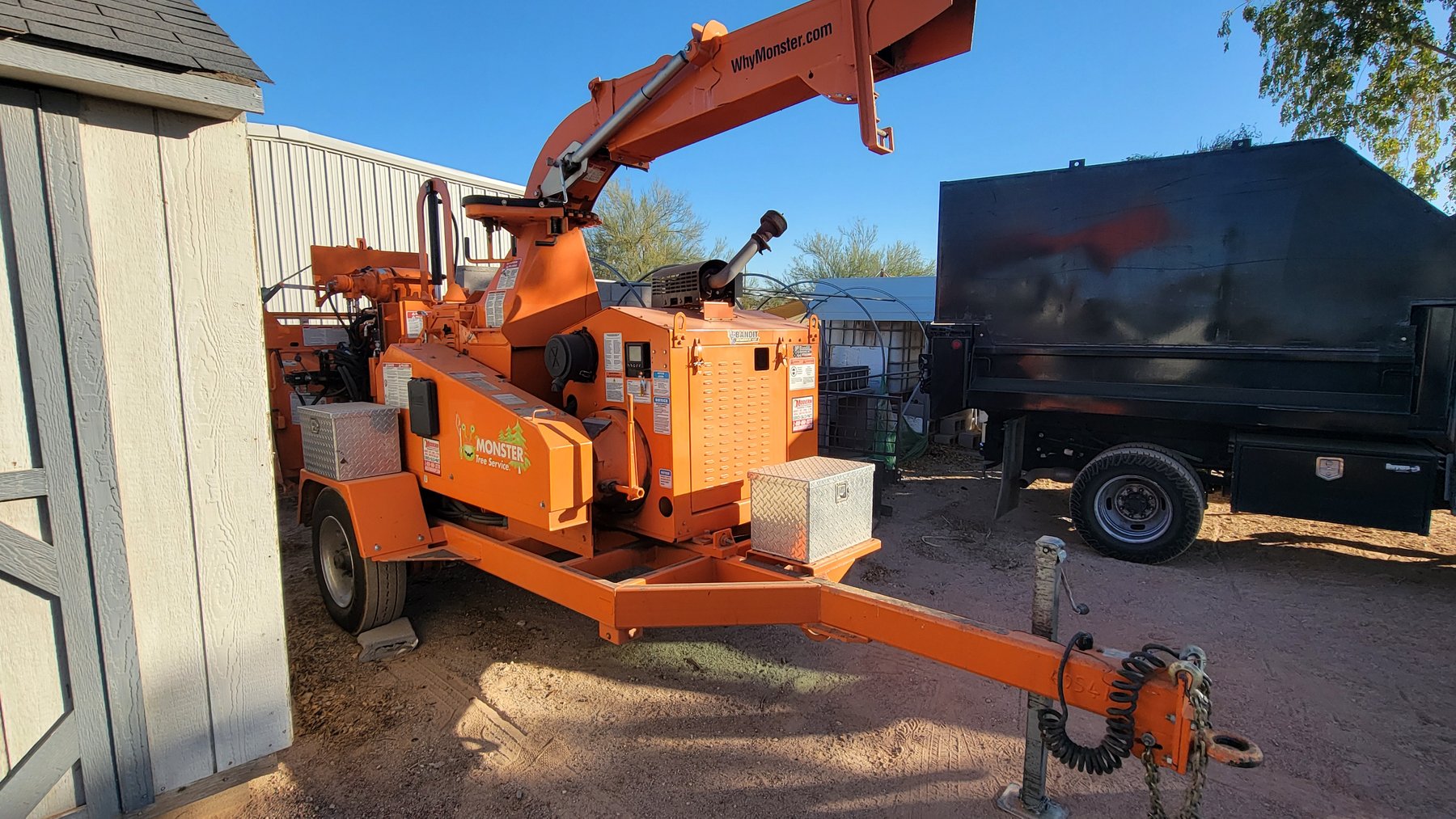 Image for Phoenix, AZ: 2022 F750 Chip Truck, Loader, Stump Grinder, 2022 TOYOTA Corolla