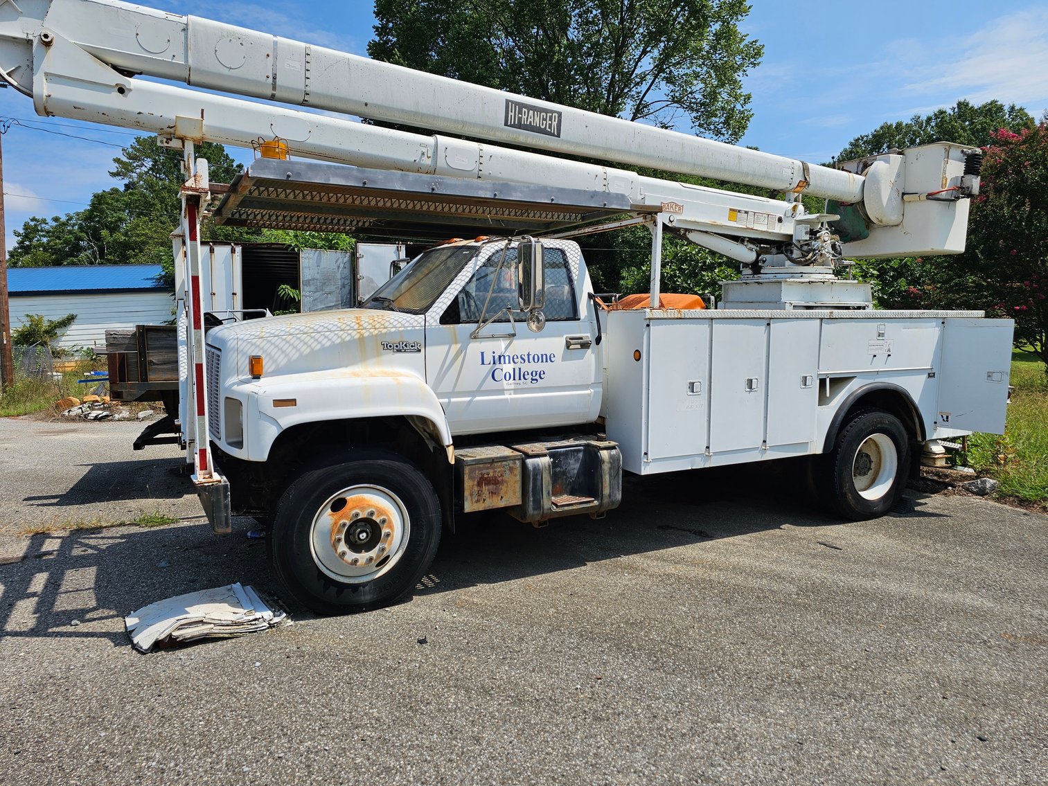 Image for Gaffney, SC: Machines and Equipment of College Campus Maintenance Facility