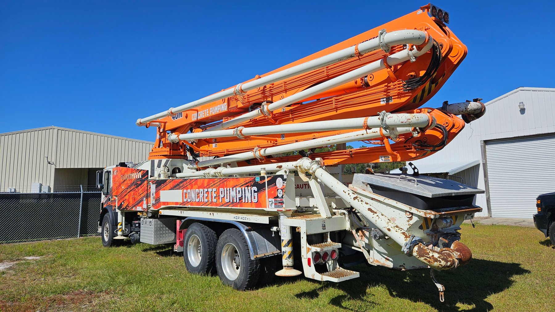 Image for FL: 2023 Mack TE64 w/ KCP Concrete Pump Truck & Mast