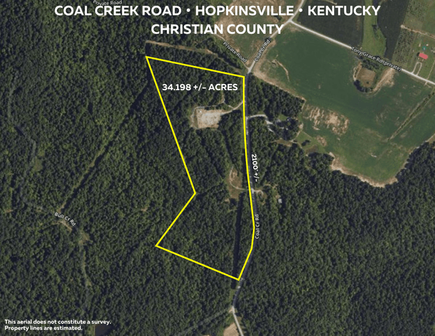 Image for 34.198 +/- Acres・Coal Creek Road・Hopkinsville・KY