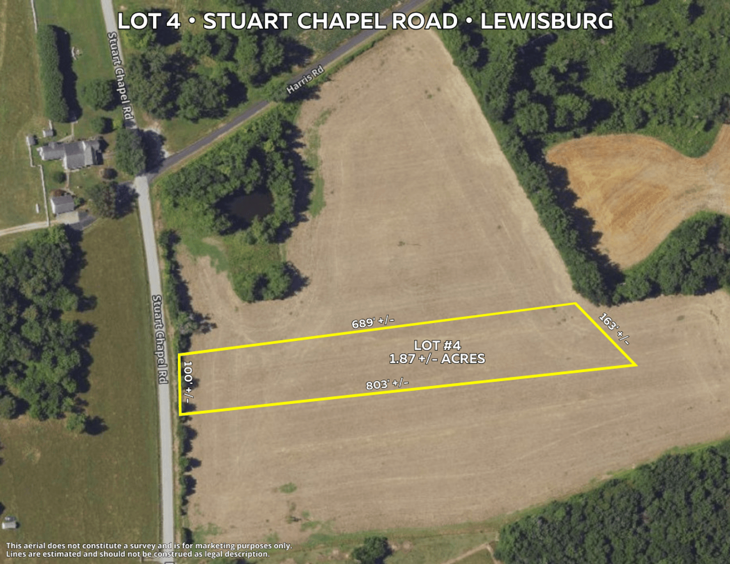 Image for Lot 4・Stuart Chapel Road・Lewisburg
