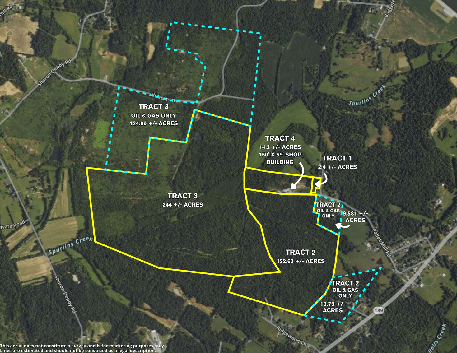 Image for 4 Tracts・Pallet Mill Road・Greenville