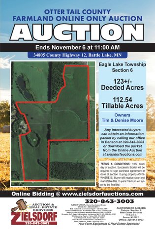 Image for Otter Tail County - Farm Land Auction