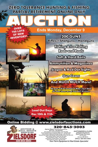 Image for Zero Tolerance Hunting & Fishing Partial Retirement Online Auction