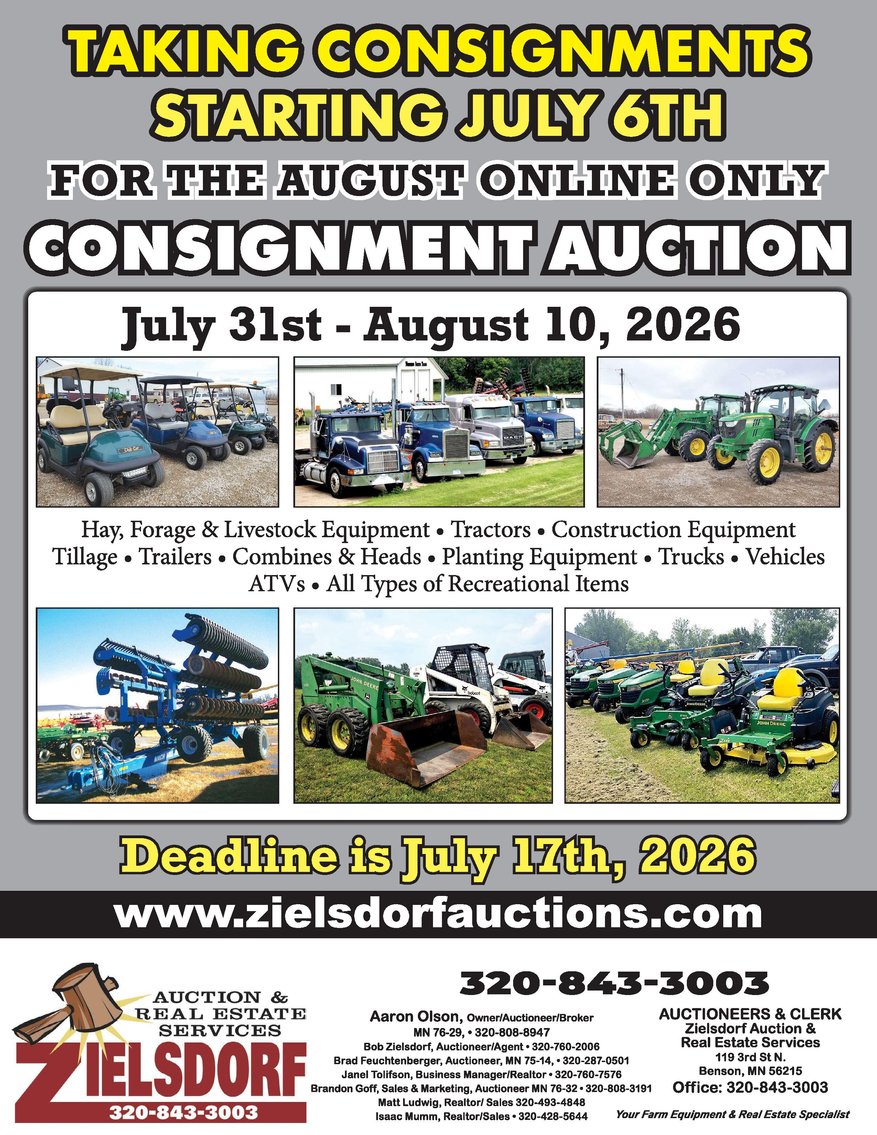 Image for August 2026 Online Only Consignment Auction