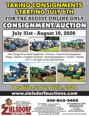 Image for August 2026 Online Only Consignment Auction