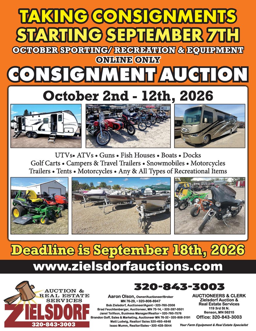 Image for October 2026 Sporting / Recreation & Equipment Online Only Consignment Auction