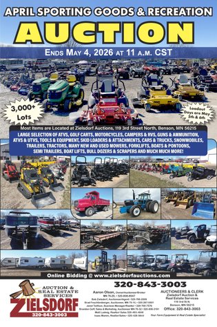 Image for April 2026 Sporting / Recreation & Equipment Online Only Consignment Auction