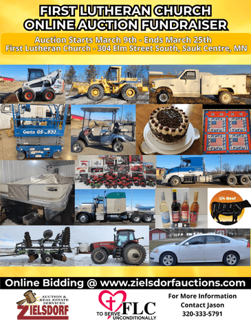 Image for First Lutheran Church Online Only Fundraiser Auction