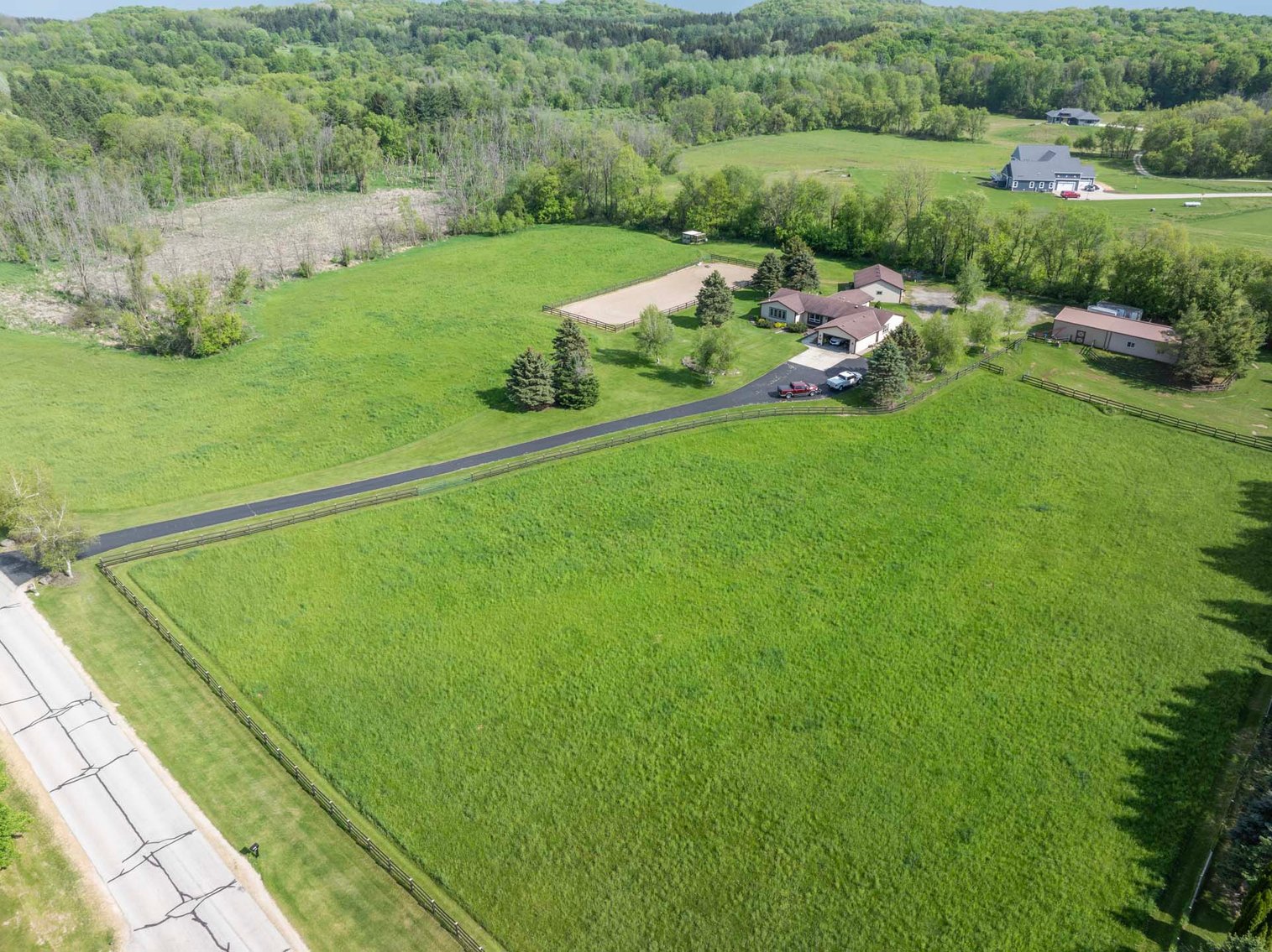 Image for +/-14 Acre Town of Erin Horse Farm; 6039 Shannon Rd., Hartford, WI 53027