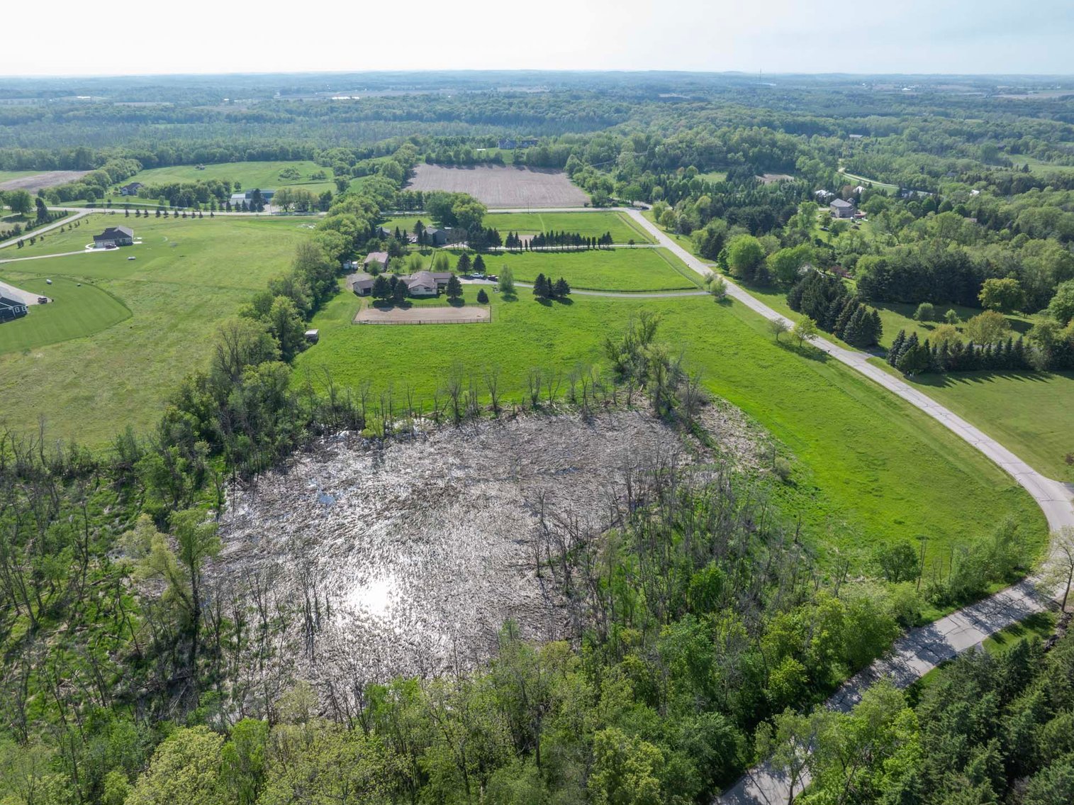 Image for +/-14 Acre Town of Erin Horse Farm; 6039 Shannon Rd., Hartford, WI 53027