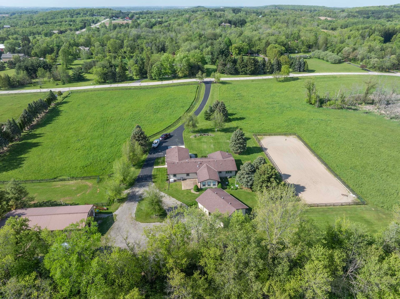 Image for +/-14 Acre Town of Erin Horse Farm; 6039 Shannon Rd., Hartford, WI 53027