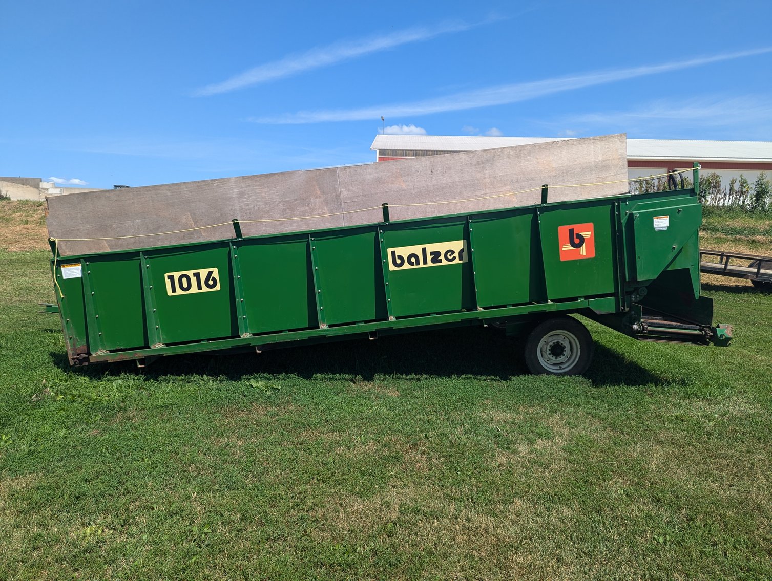 Image for Auction Time: Balzer 1016 Silage Dump Table