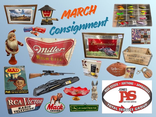 Image for March 2026 Advertising Memorabilia & Consignment Auction