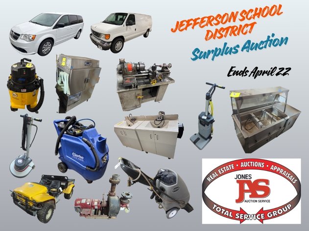 Image for Jefferson School District Surplus Online Auction