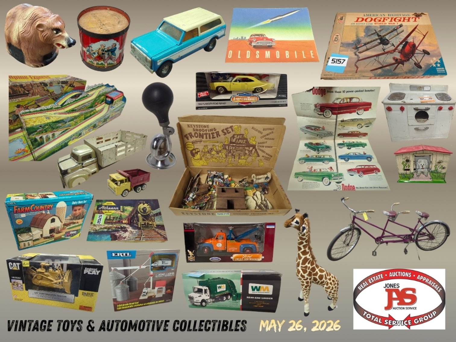 Image for May 2026 Vintage Toys & Automotive Collectibles Consignment Auction