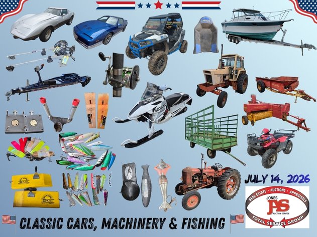 Image for Classic Cars, Machinery & Fishing Online Auction