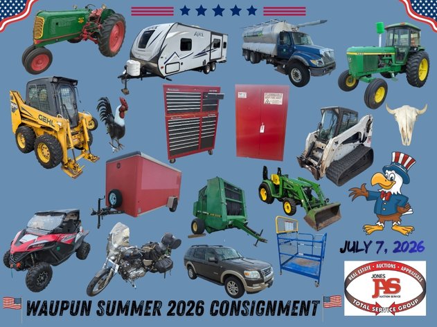 Image for 2026 Waupun Summer Online Equipment Consignment Auction