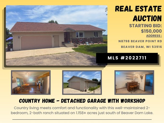 Image for 2 Bed 2 Bath Ranch Beaver Point Rd