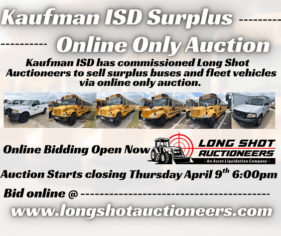 Image for Kaufman ISD Surplus Liquidation Auction