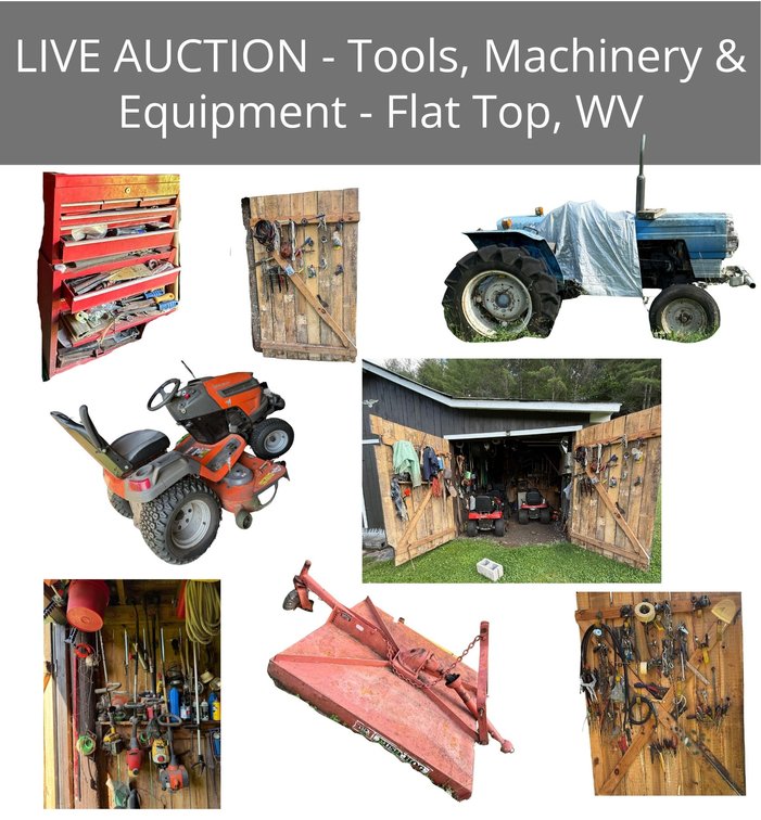 Image for FAR 741 - LIVE AUCTION! - Tools, Machinery, Equipment & More