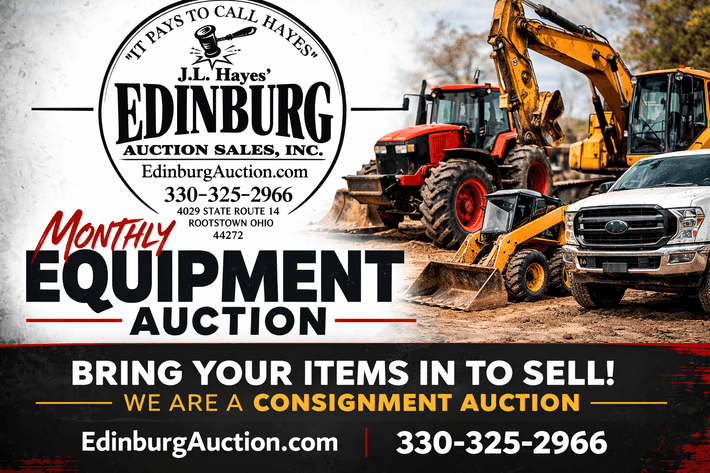 Image for JUNE 16TH 2026 6:30PM ONLINE CONSIGNMENT AUCTION