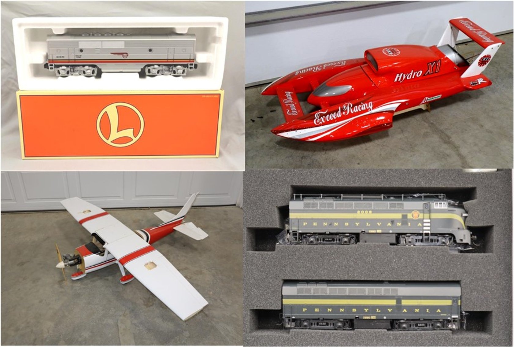 Image for January Train and RC Plane/Boat Auction