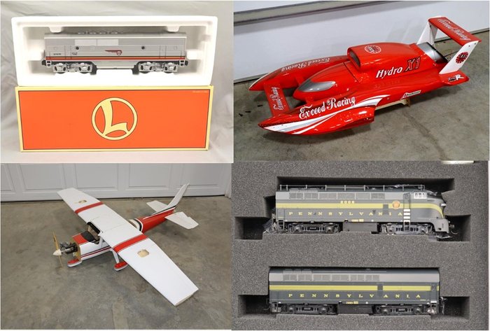 Image for January Train and RC Plane/Boat Auction