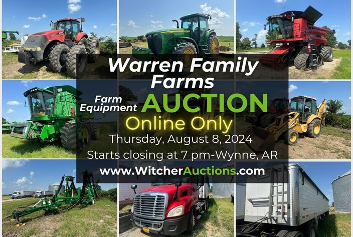 Image for Warren Family Farms LLC - Farm Equipment Auction