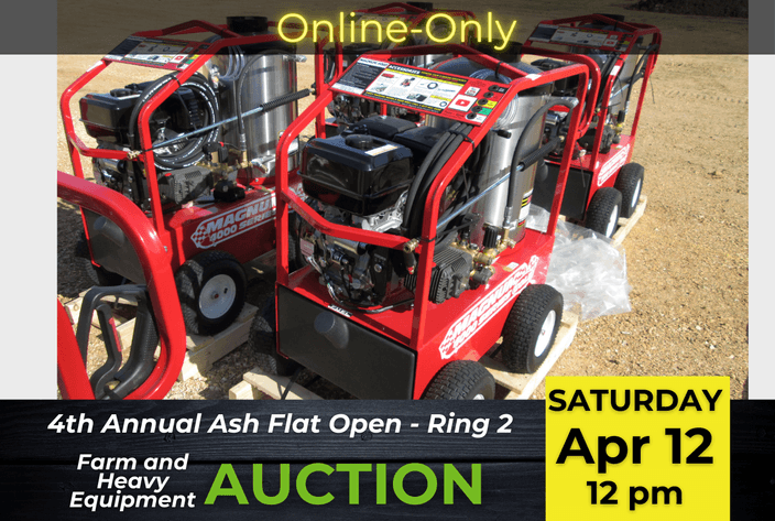 Image for 4th Annual Ash Flat Open Farm and Heavy Equipment Auction - Ring 2