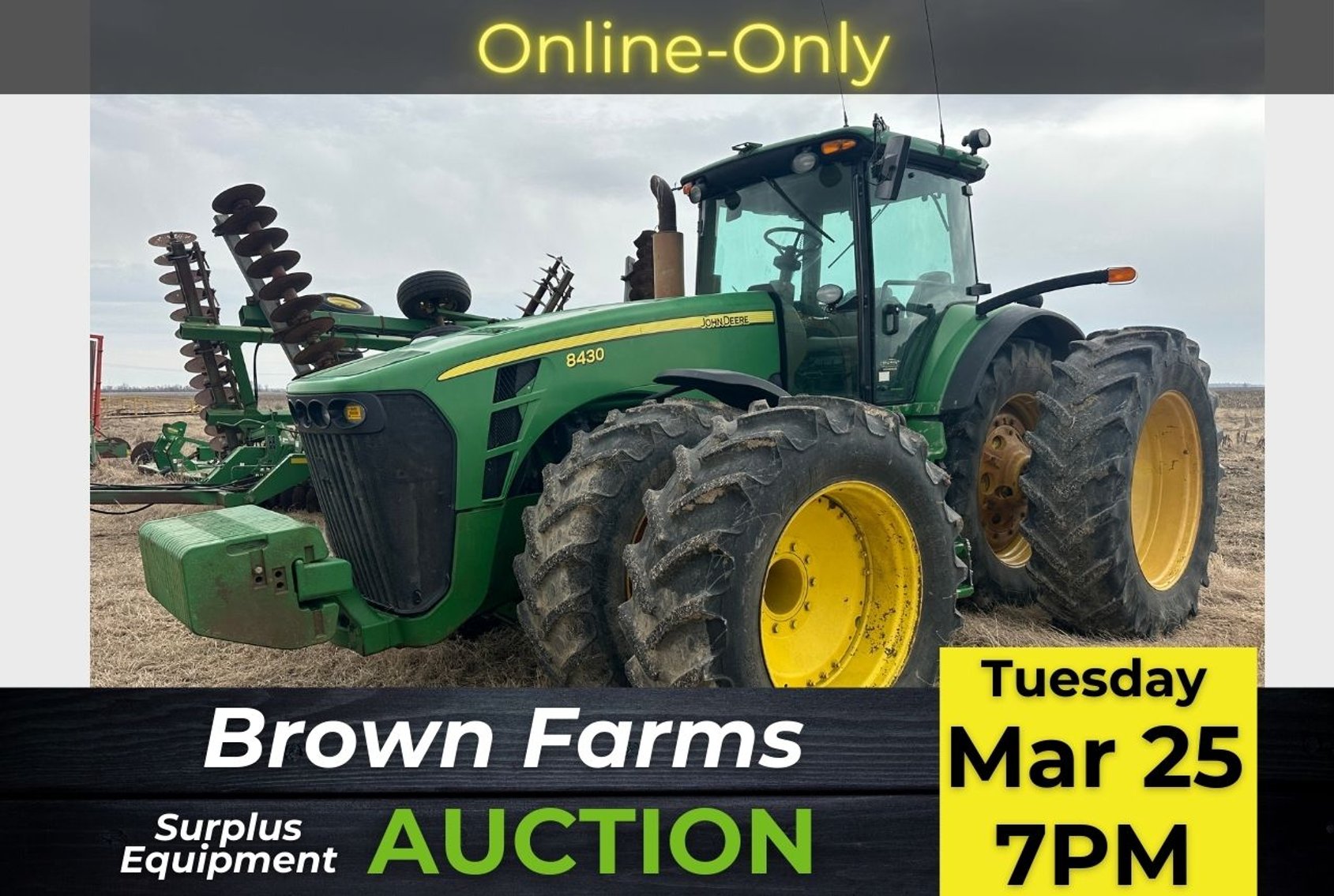 Image for Brown Farms - Farm Equipment Reduction Auction