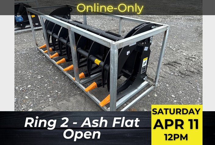 Image for Ring 2 - 2026 Ash Flat Open Farm and Heavy Equipment Auction