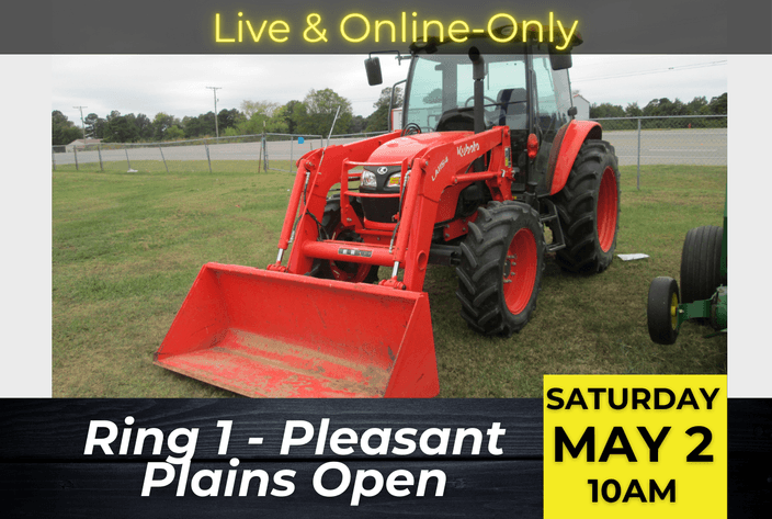Image for Ring 1 - 2026 Spring Pleasant Plains Open Farm and Heavy Equipment Auction