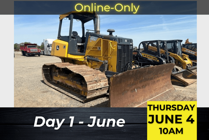 Image for Day 1 - June 2026 Open Farm and Heavy Equipment Auction