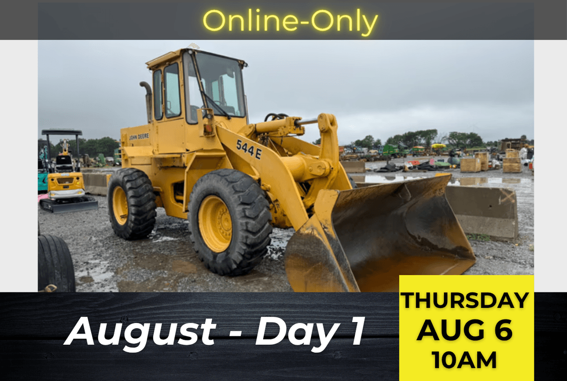 Image for Day 1 - August 2026 Open Farm and Heavy Equipment Auction
