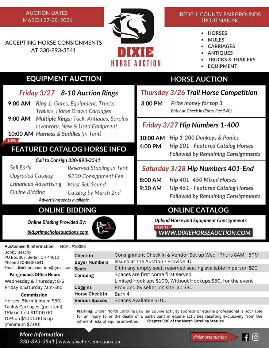 Image for Dixie Equipment Auction