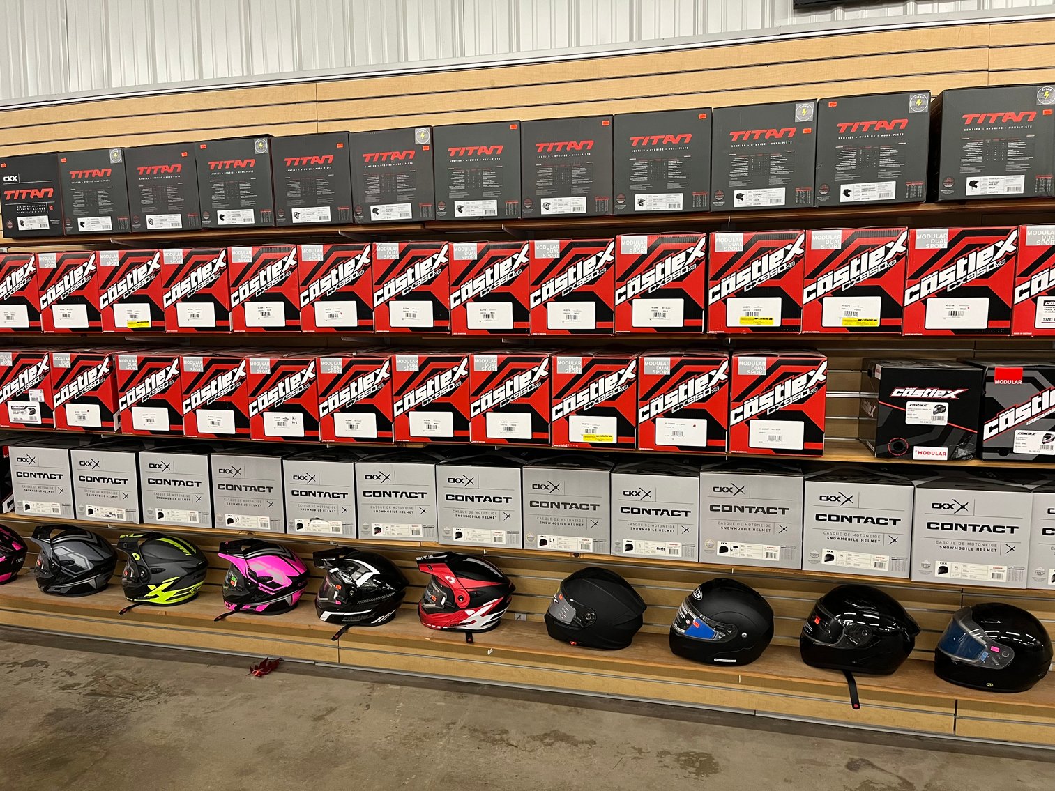 Image for Online Only Snowmobile Clothing, Parts & Accessories Business Liquidation Auction Part 1