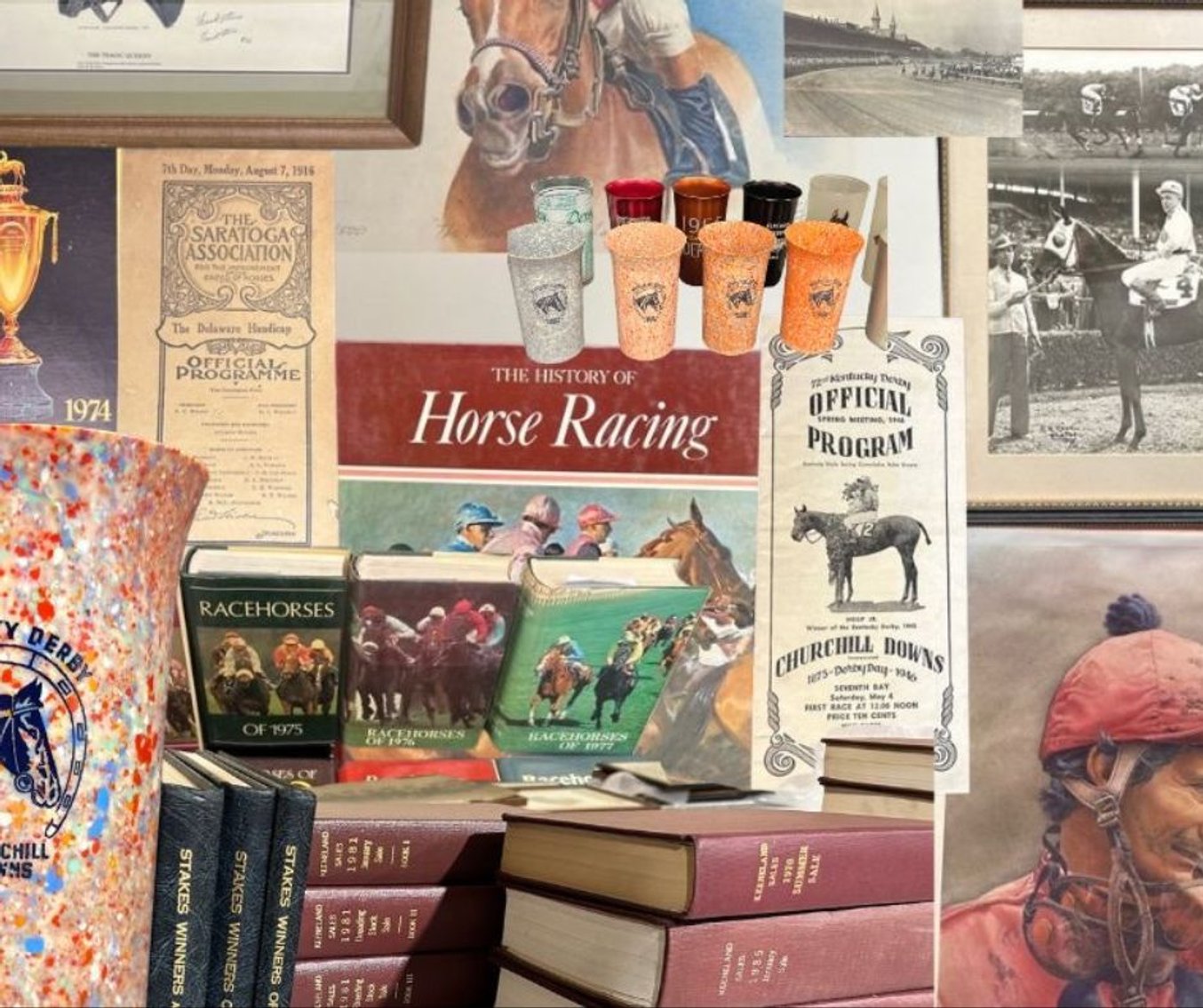 Image for Kentucky Derby and Horse Racing Collection Auction