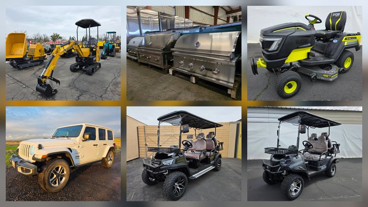 January Heavy Equipment, Vehicles & Appliances