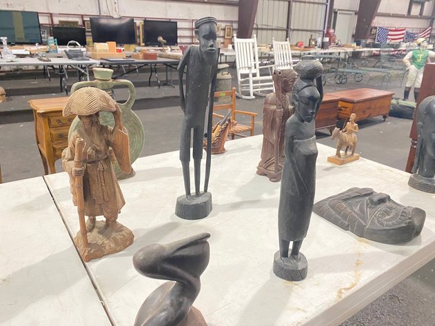 Image for Civil War Items, Framed Art, Guitars, Jewelry, Sterling Silver, Antique Furniture, Books, Concrete Lawn Ornaments - IN PERSON and ONLINE