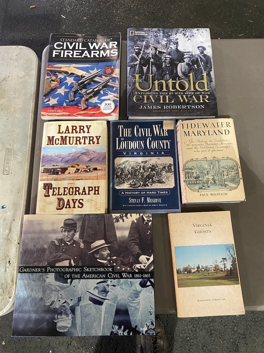 Image for Civil War Items, Framed Art, Guitars, Jewelry, Sterling Silver, Antique Furniture, Books, Concrete Lawn Ornaments - IN PERSON and ONLINE