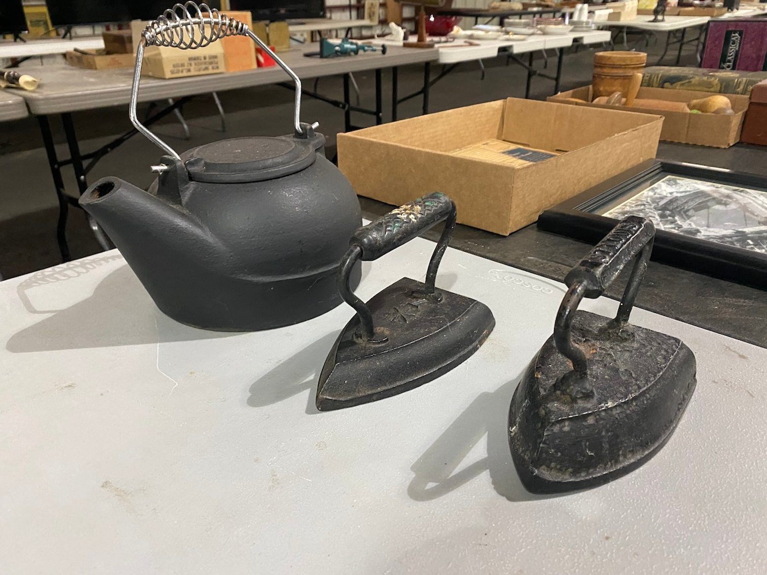 Image for Civil War Items, Framed Art, Guitars, Jewelry, Sterling Silver, Antique Furniture, Books, Concrete Lawn Ornaments - IN PERSON and ONLINE