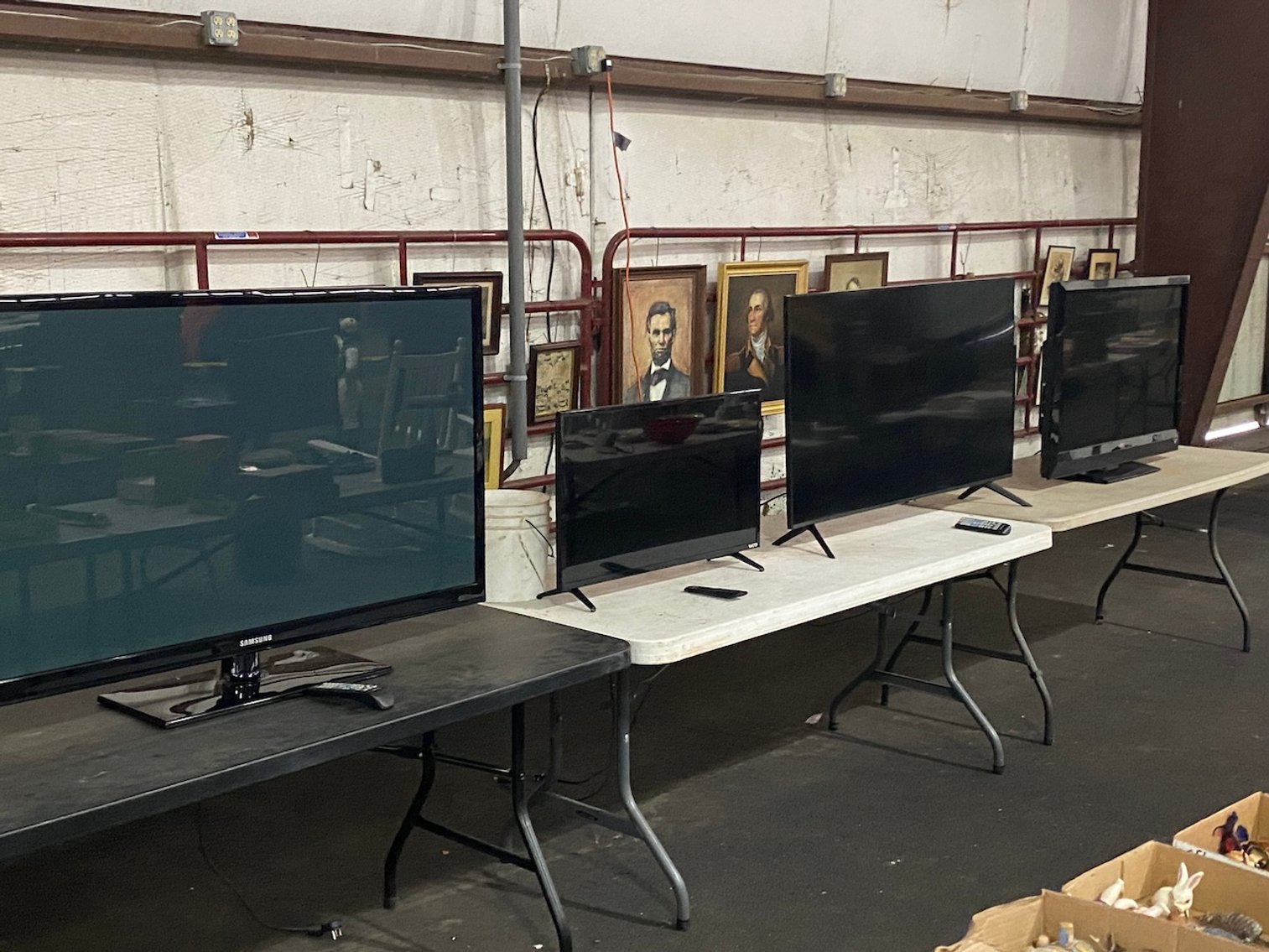 Image for Civil War Items, Framed Art, Guitars, Jewelry, Sterling Silver, Antique Furniture, Books, Concrete Lawn Ornaments - IN PERSON and ONLINE