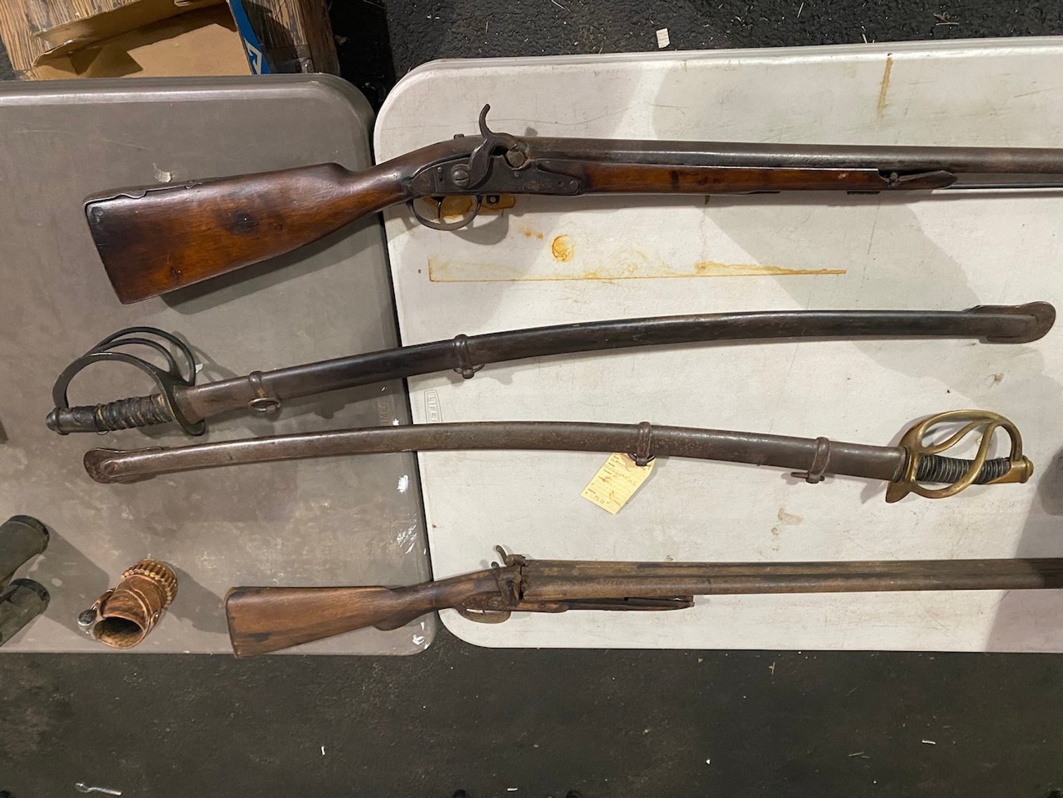 Image for Civil War Items, Framed Art, Guitars, Jewelry, Sterling Silver, Antique Furniture, Books, Concrete Lawn Ornaments - IN PERSON and ONLINE