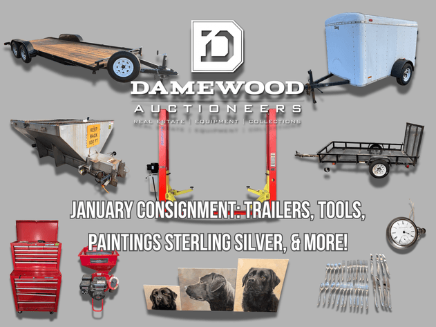 Image for January Consignment Auction - Virtual Auction - No In-Person Bidding
