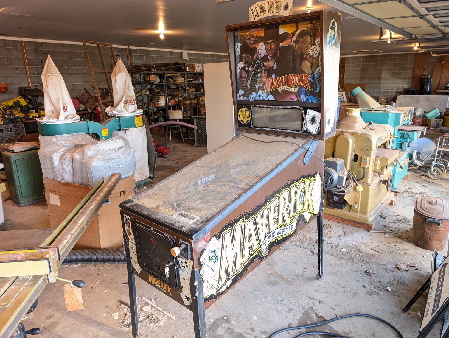 Image for James C. Athey Family Trust & Jo Ann D. Athey Family Trust - Session 3 - Wood Working Tools, Pin Ball Machine, Butchering Items, Kettles, Freezers, Hardware & More!