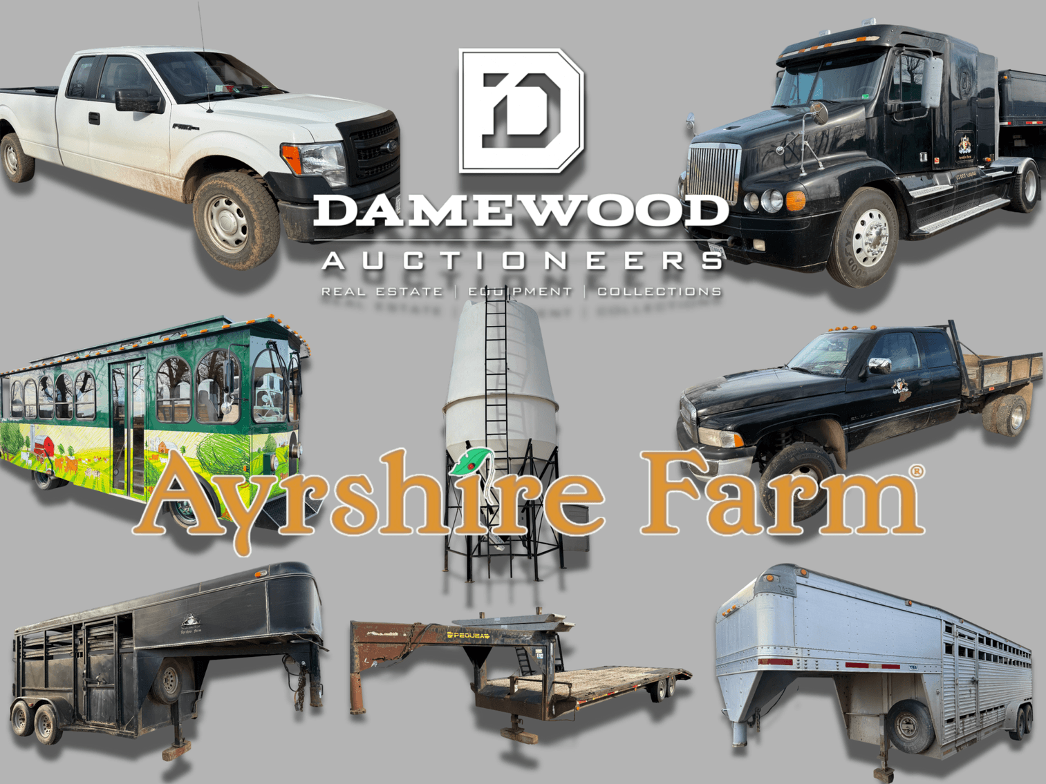 Image for Ayrshire Farm Management LC - Equipment, Vehicles, Trailers, Tools - Bid Live In-Person or Online