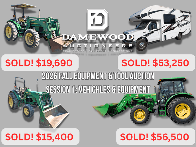 Image for Equipment - Fall Equipment Sale 2026 - Bid In-Person or Online