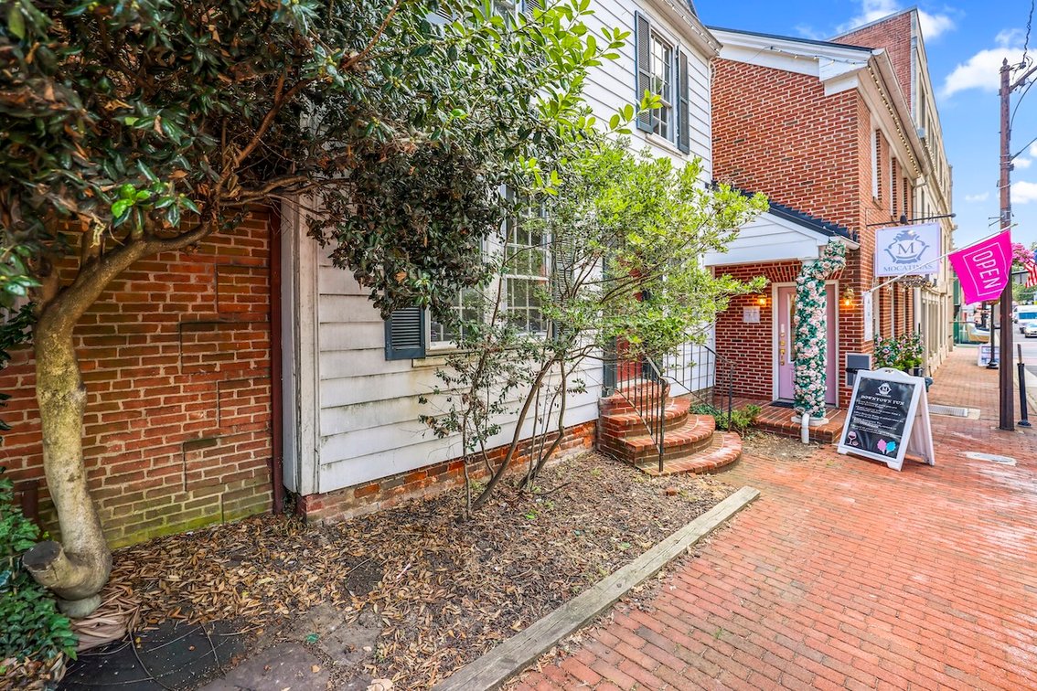 Image for Rare Downtown Leesburg, VA Opportunity! 3 Attached Buildings with 13 Parking Spaces on E. Market St. Across from the Historic Courthouse — Selling as a Single Offering!!